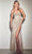 Ladivine CD254 - Metallic Corset Prom Dress Special Occasion Dress