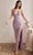 Ladivine CD258 - Sequin Sheath Prom Dress Prom Dresses 2 / Lavender