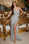 Ladivine CD258 - Sequin Sheath Prom Dress Prom Dresses 2 / Silver