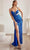 Ladivine CD259 - Illusion Cutout Prom Dress Prom Dresses 2 / Royal