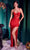 Ladivine CD274 - Sweetheart Sheer Corset Evening Gown Evening Dresses