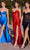 Ladivine CD285 - Sweetheart Side Draped Evening Gown Evening Dresses