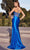 Ladivine CD285 - Sweetheart Side Draped Evening Gown Evening Dresses