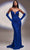 Ladivine CD889 - Strapless Ruched Prom Dress Evening Dresses 2 / Royal