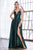 Ladivine CD903 Bridesmaid Dresses 2 / Deep Emerald