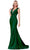 Ladivine CD912 Evening Dresses 2 / Emerald