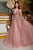 Ladivine CD994 - Applique A-Line Prom Dress Prom Dresses 4 / Rose Gold