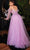 Ladivine CD997 - Corset Prom Dress with Slit Evening Dresses