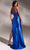 Ladivine CDS419 - Illusion Corset Prom Dress Evening Dresses 2 / Royal