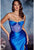 Ladivine CDS423 - Strapless High Slit Evening Gown Evening Dresses 2 / Royal