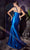 Ladivine CH119 - Asymmetric Front Cutout Evening Gown Special Occasion Dress