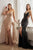 Ladivine CH127 - Sheer Side Sequin Evening Gown Pageant Dresses