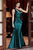 Ladivine CH164 Prom Dresses XXS / Dark Emerald