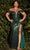 Ladivine CH167C Prom Dresses 2X / Emerald