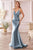 Ladivine CH236 Evening Dresses XXS / Dusty Blue