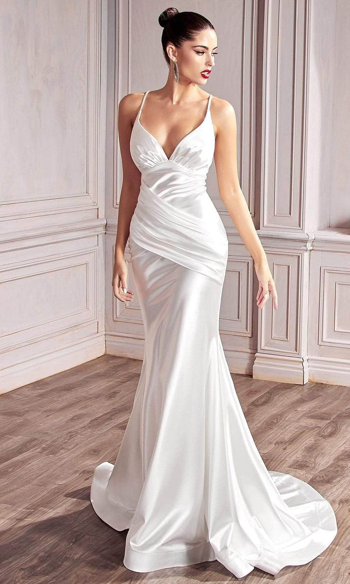 Ladivine CH236W Wedding Dresses XXS / Off White