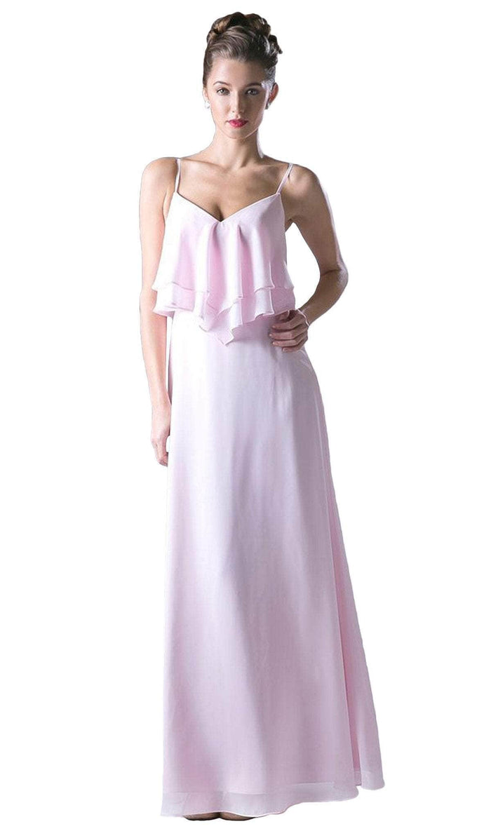 Ladivine CH537 Bridesmaid Dresses XS / Blush