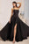 Ladivine CJ527 - Scoop Prom Dress with Slit Prom Dresses