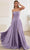Ladivine CJ527 - Scoop Prom Dress with Slit Special Occasion Dress 2 / Lavender