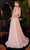 Ladivine CL05 - Embroidery-Detailed Flowy Long Gown Special Occasion Dress