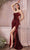 Ladivine HT168 Prom Dresses 2 / Burgundy