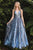 Ladivine J812 Prom Dresses 2 / Smoky Blue
