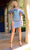 Ladivine J830 Cocktail Dresses 2 / Smoky Blue