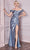Ladivine KV1056 Prom Dresses 2 / Dusty Blue