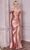 Ladivine KV1056 Prom Dresses 2 / Rose Gold