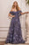 Ladivine OC008 Prom Dresses 2 / Grey Purple