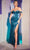 Ladivine OC011 - Velvet Corset Evening Gown Prom Dresses