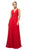 Ladivine UF295 Bridesmaid Dresses XS / Red