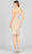 Lara Dresses 29140 - One-Sleeve Bead Fringe Embellished Dress Special Occasion Dress