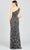 Lara Dresses 29170 - One-Shoulder Beaded Prom Dress Special Occasion Dress