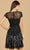 Lara Dresses 29180 - Sequined Cocktail Dress Special Occasion Dress