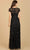 Lara Dresses 29181 - Cap Sleeve Embroidered Evening Dress Special Occasion Dress