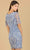 Lara Dresses 29185 - V-Neck Beaded Cocktail Dress Special Occasion Dress 4 / Periwinkle