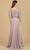 Lara Dresses 29187 - Cape Sleeve A-Line Evening Dress Special Occasion Dress