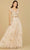 Lara Dresses 29196 - Embroidered Sleeveless Evening Gown Special Occasion Dress 4 / Champagne