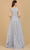 Lara Dresses 29197 - Plunging V-Neck Lace Evening Gown Special Occasion Dress