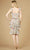 Lara Dresses 29272 - Sheath Ruffled Printed Midi Dress Holiday Dresses