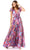 Lara Dresses 29276 - Ruffled Waist Maxi Dress Special Occasion Dress