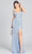 Lara Dresses 29310 - Sleeveless Beaded Gown Special Occasion Dress 0 / Periwinkle
