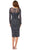 Lara Dresses 29348 - Lace Ornate Knee Length Dress Cocktail Dresses