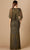 Lara Dresses 29356 - Sheer Capelet V Neck Prom Dress Special Occasion Dress