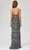 Lara Dresses - 29373 V-Neck High Slit Embellished Fitted Dress Evening Dresses