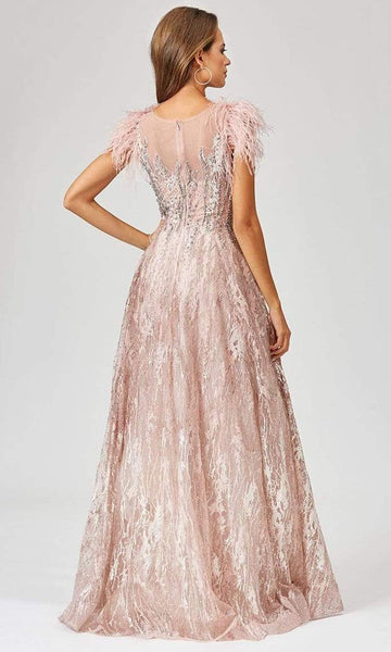 Feather Prom Dresses 2024 | Feather Cocktail, Wedding Dresses & Gowns ...