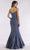 Lara Dresses - 29494 Spaghetti Strap Shimmer Mermaid Long Dress Prom Dresses
