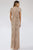 Lara Dresses - 29606 Beaded V-Neck Column Dress Mother of the Bride Dresses