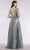 Lara Dresses - 29623 Embroidered Illusion A-Line Evening Dress Evening Dresses